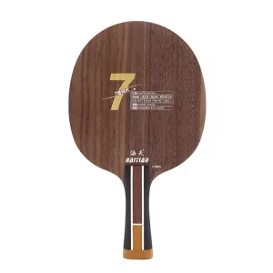 Factory Price DIY Table Tennis Racket with 7 Pure Wood Ping Pong Bat Low Moq