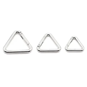 Factory Price Direct Supply Handbag Strap Metal Accessories 17.2mm 23.2mm 28.2mm Inner Wide Zinc Alloy Triangle Connect Buckle