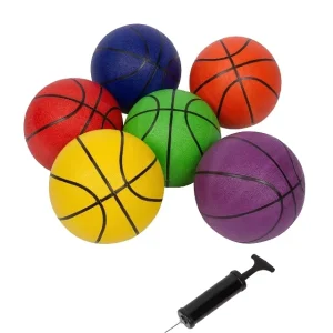Factory Price Durable Natural Rubber Official Size 7 Basketball for Child