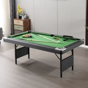 Factory Price Folding Billiard Table 76 Inch Space Saving Foldable Indoor Snooker Pool Table TP 7628