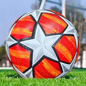 Factory Price High Quality Official Size 5 PU Soccer Ball Custom PU Leather Football for Sports and Training Manufacturer Supply