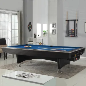 Factory Price Solid Wood International Standard Size Clubs bar Use 9 Ball Billiards Pool Table 8ft 9ft