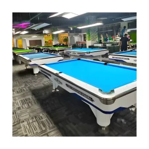Factory Price Tournament Game Play American Style 8ft 9ft Slate Billiards Pool Table