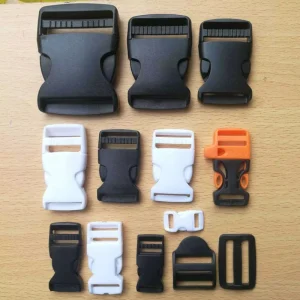 Factory Price a Ring Side Release Adjustable Recycled Plastic Buckle Accessories Buckles for Bags