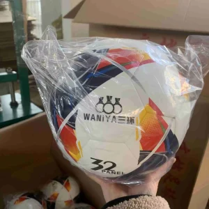 Factory Supplier Thermal Bonded PU Football OEM Custom Logo Size 3 4 5 Bulk for Youth Amateur Training