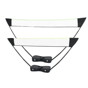 Family Outdoor Customized Logo Badminton Blocking Badminton Net Stand