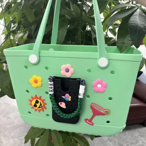 Fashion Accessories Waterproof EVA Bag Portable Bag Cute Candy Summer Beach Bag for Girls