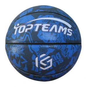 Fashion Graffiti PU Basketball 4 7 Custom Print Logo Lightweight Eco Friendly for School Club Sports Training