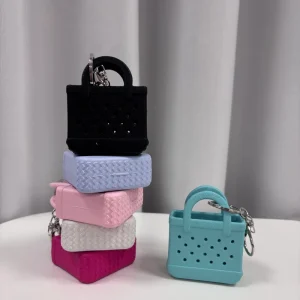 Fashion Lady Personalized Open Waterproof Portable Mini EVA Decor Key Bag Purse Wallet Accessories