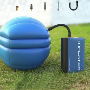 Fast Rechargeable Electric Air Inflator Pump ABS Material for All Inflatable Balls for Soccer Basketball Volleyball Rugby Balls