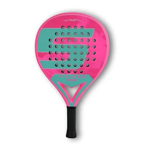 Fiberglass Round Shape Padel Racket for Beginners Easy Control Training Model Custom Logo