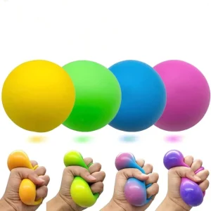 Fidget Toys Color Changing Sensory Squeeze Toys Stress Squishy Balls for Kids and Adults