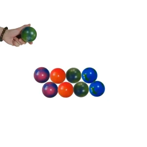 Field Hockey Custom Logo Colour Bouncy Balls 2.5 Inch PVC Street Field Hockey Balls