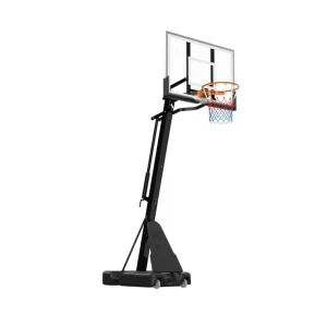 Fillable Base Portable Basketball Hoop Stand 54Inch Basketball Backboard Goal