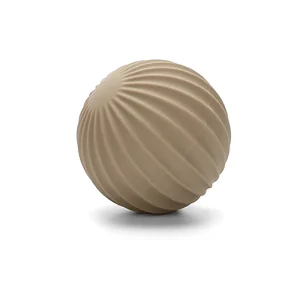 Fitness 1.5KG Medicine Ball for Body Training and Waist Exercises 25cm Diameter Custom Logo Silicone Material