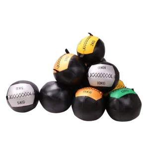 Fitness Ball Weighted Ball Non elastic Solid Yoga Fitness Soft Medicine Ball Fitness Equipment Gravity Ball PU 1-12kg
