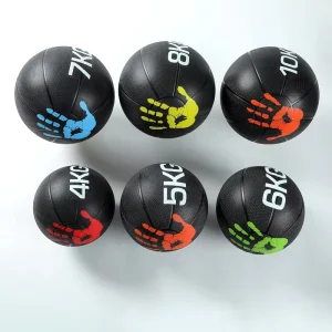 Fitness Gym Home Rubber Medicine Ball Eco Friendly Durable Exercise Toning Heavy Workout Ball 1-10kg (2-24LB) 20-29cm Diameter