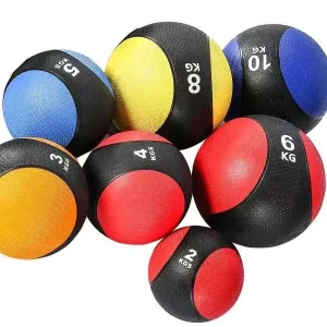 Fitness Medicine Ball Durable Gym Exercise Ball Ideal for Strength Training and Workouts