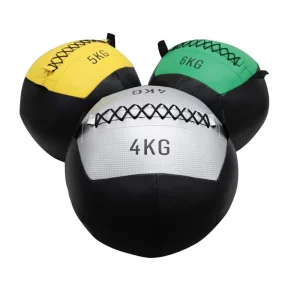 Fitness Medicine Ball Yoga Squat Training Wall Ball Squash Soft Non Elastic Solid Gravity PU Material 36cm Diameter 1 12kg