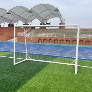 Five a Side Soccer Futsal Movable Full Size Durable Football Training Goals Portable Folding Soccer Goals for Indoor Outdoor Use
