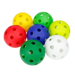 Floorball 72mm 26 Holes Standard Dimple Floorball Training Ball Practice Ice Hockey Outdoor Sports