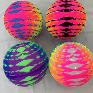 Fluorescent Plastic Inflatable Kids Toy Ball