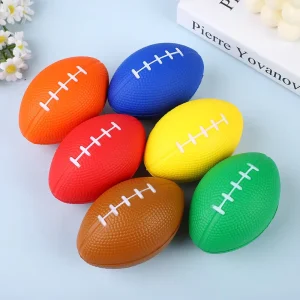 Foam Rugby Balls Squeeze Ball for Children Game Ball American Football Child Toys Footballs Anti Stress Rugby Soccer