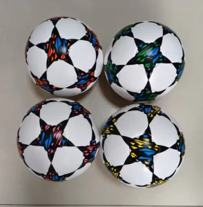 Foam Soccer Ball Leather Football Size 5 Machine Stitched Football