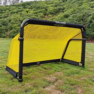 Foldable Aluminum Football Goal Post Portable Durable Soccer Training Equipment for Backyard School Practice