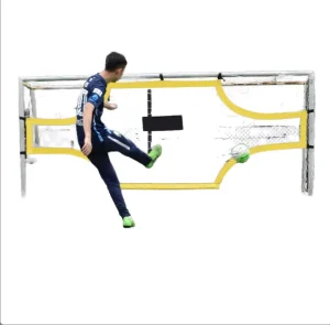 Foldable Durable Polyester Soccer Goals Portable Net for 5v5 7v7 11v11 Training Practice with Easy Carry Portable Design