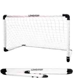 Foldable Mini Soccer Goal Football Training Skill Goal Net Combo Set Net