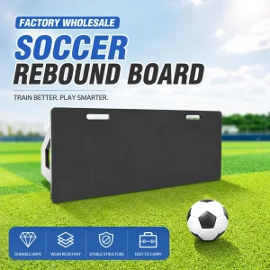 Foldable Soccer Rebounder Board Kick Back Panel Training Wall Plastic Football Rebound Equipment For Practice