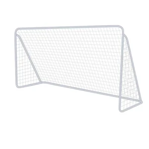 Foldable Soccer Training Goal 3x2x1m Steel Frame HDPE Netting Eco friendly Portable Weather Resistant Scratch Resistant