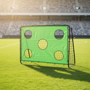Foldable Steel Portable Soccer Goal Post Training Equipment for Football Fans