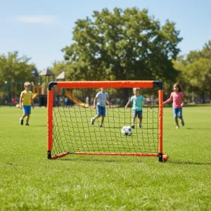 Folding Soccer Goal Children’s Portable Soccer Training Toy 120x80x80cm PP Material Indoor Outdoor Use
