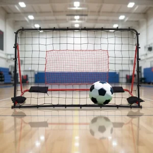 Football Goal Nets 10 Adjustable Angles 6×4 Feet Portable Football Training Nets That Are Easy to Set up