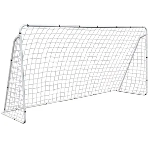 Football Post Soccer Goal Target Net 12*6ft Football Shooting Training Backyard Outdoor Kids Soccer Goal