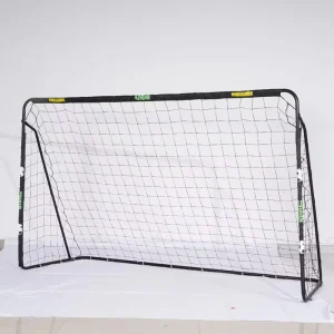 Football Rebounder Net Portable Soccer Goal Steel Tube Frame Customizable Color Sturdy Durable for Children’s Indoor Outdoor