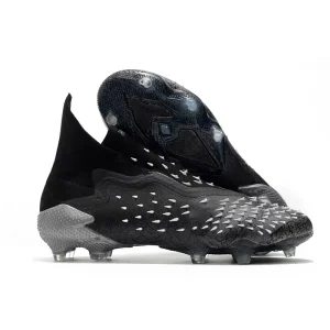 Football Shoes FG Spikes Soccer Shoes Black Mesh Upper Durable Sports Shoes