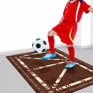 Football Training Step Mat Diatomaceous Earth Material Indoor Soccer Fitness Mat Soundproof Non Slip Floor for Coaches