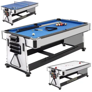 Four in One Multifunctional Dining Table for Table Tennis Billiards Table Hockey
