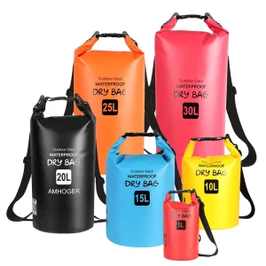 Free Sample Ocean Pack 2L 3L 5L 10L 15L 20L 30L PVC Tarpaulin Waterproof Dry Bag Waterproof Backpack