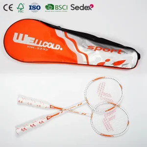 Full Carbon Badminton Racket with Ultra Thin Aero Frame for Agile Court Defense