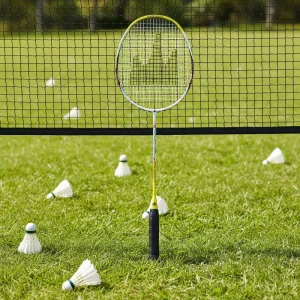 Full Carbon Graphite Badminton Racket 4U 30Lbs Lightweight Offensive Power Control Professional Play OEM Custom