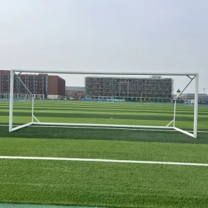 Full Size 24×8 Aluminum Soccer Football Goal Post Portable Custom Logo with Net for Adult Professional Training Outdoor Indoor