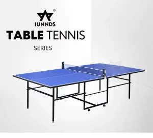 Full Size MDF Material Indoor Outdoor Ping Pong Table Movable Indoor Foldable Table Tennis Table