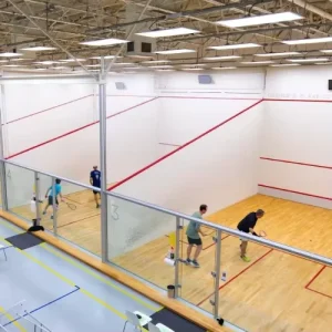 Full Wood Walls Squash Court Flooring for Squash Tennis & Padel Sports Centers Quality Field Construction Equipment