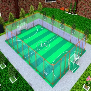 Futsal Unbounded Football Court Sports Equipment for Training