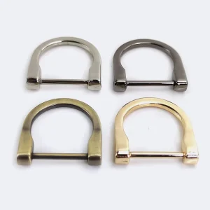 G7 1 25mm Zinc Alloy Classic Detachable D Ring Buckle for Bag Accessories Luggage Hardware Shoulder Strap Belt Clasp
