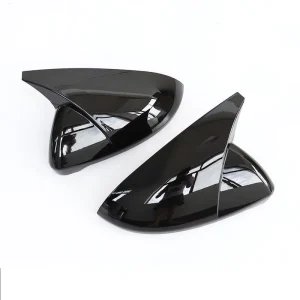 GAO Parts MIRROR COVER for GOLF 7 with Hardness Quality Easy to Install Carbon Fiber and Glossy Black
